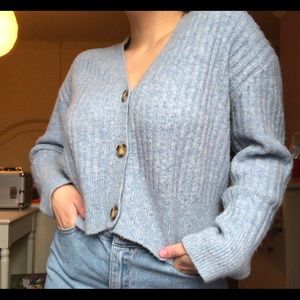 PERRIWINKLE CARDIGAN FROM ZARA